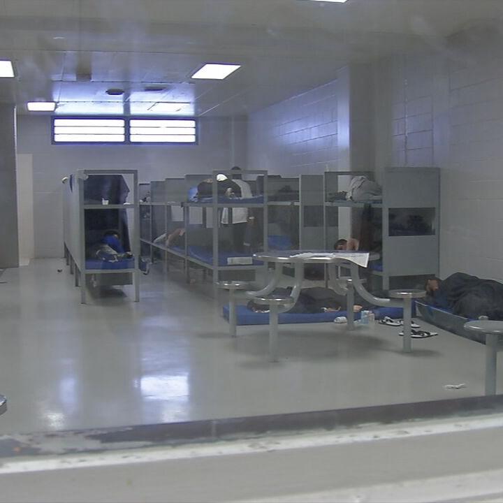 Metro Corrections Inmates in cell